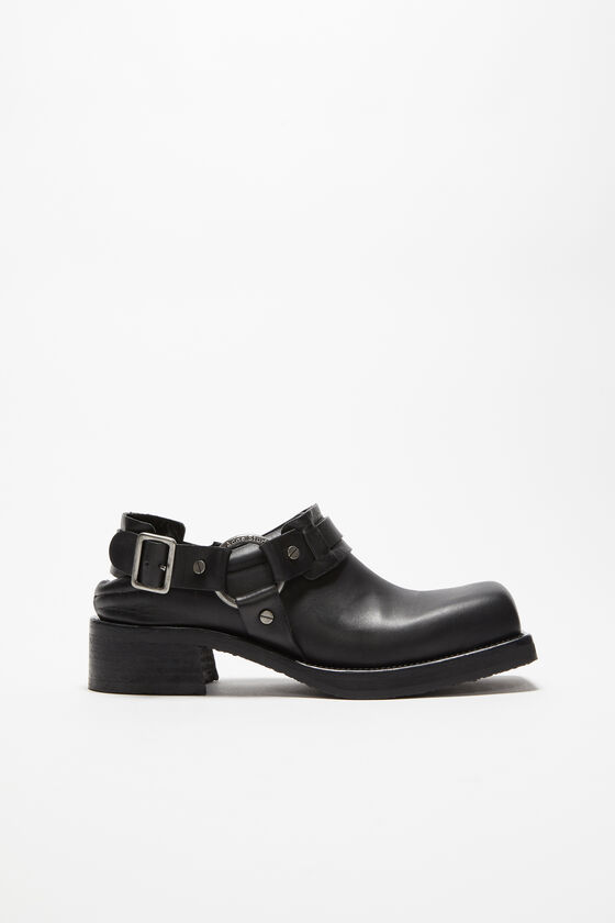 (image for) Breathtaking Leather buckle mule